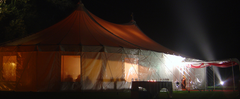 Large events marquee